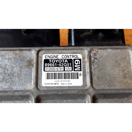 ЭБУ ДВИГАТЕЛЯ TOYOTA 89661-42Q51 212000-6791